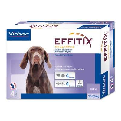 EFFITIX M 4 PIP 10 - 20KG PERROS MEDIANOS 134 / 1200M
