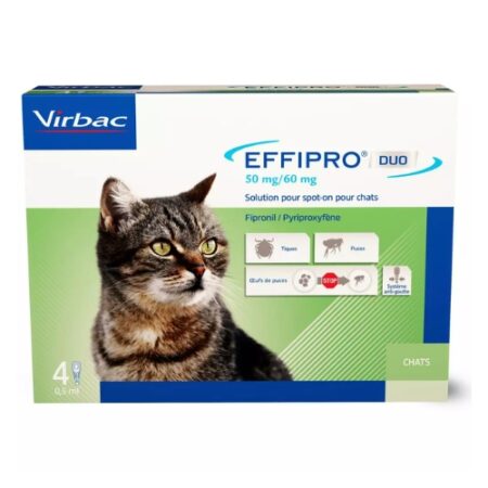 EFFIPRO DUO GATO 50MG/60MG 4 PIPETAS