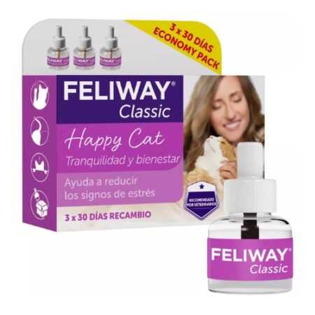 FELIWAY CLASSIC 3 PACK REC. 3MESES